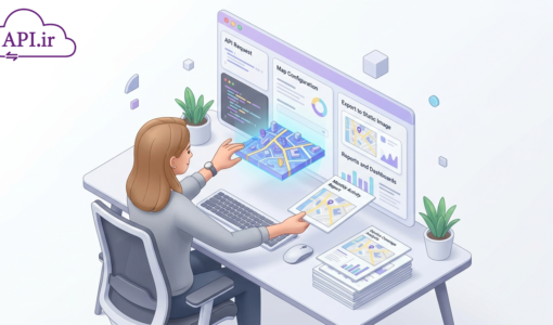 راهنمای کامل تبدیل Google Maps به تصویر با API + کد عملی